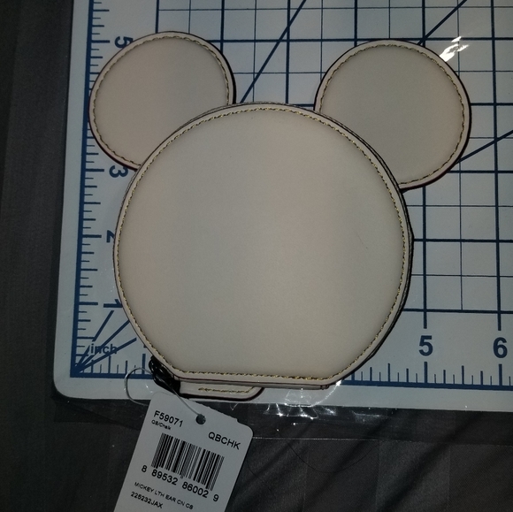 Coach "LE" Mickey Mouse Coin Case - Picture 6 of 14